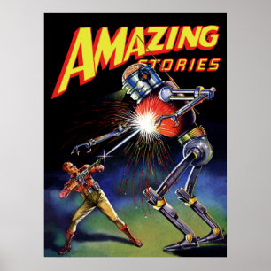 Poster guerre des robots