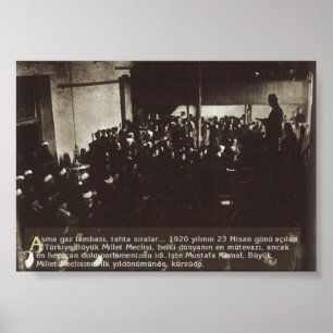 Poster Guerre d'indépendance turque