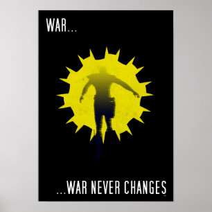 Poster Guerre ne change jamais