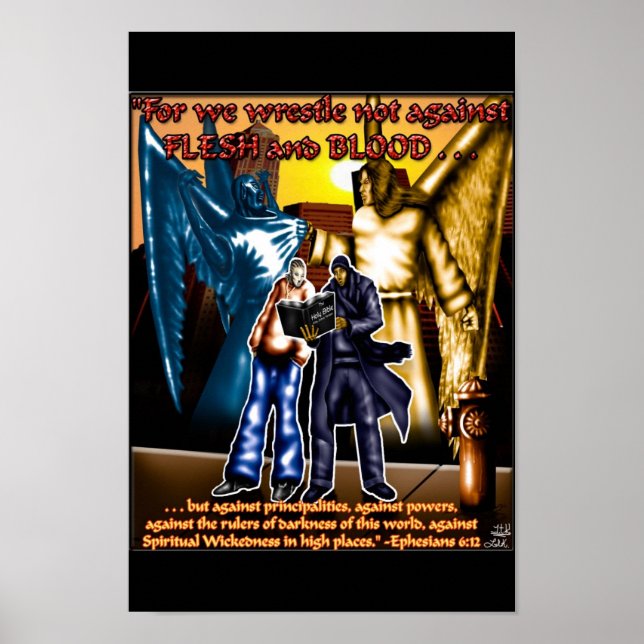 Poster Guerre spirituelle (Devant)
