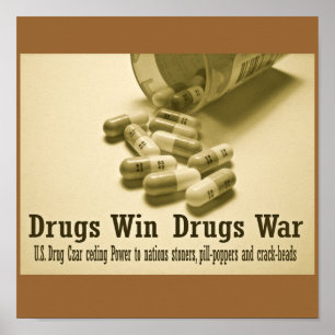 Poster Guerre sur des drogues