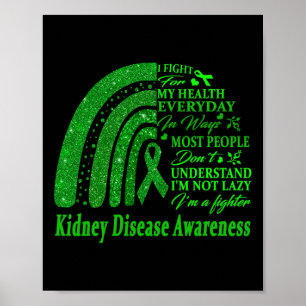 Poster Guerrier de la maladie Je vais bien 2