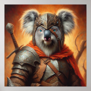 Poster Guerrier de l'Imaginaire de Koala