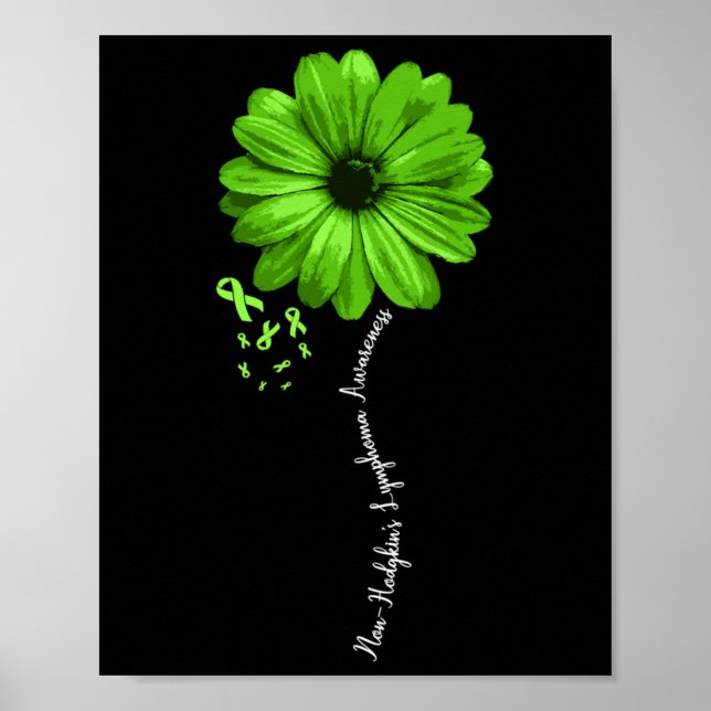 Poster Guerrier de sensibilisation au lymphome de non-hod (Devant)