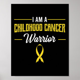 Poster Guerrier du cancer de l'enfance Pediatriciens Sens