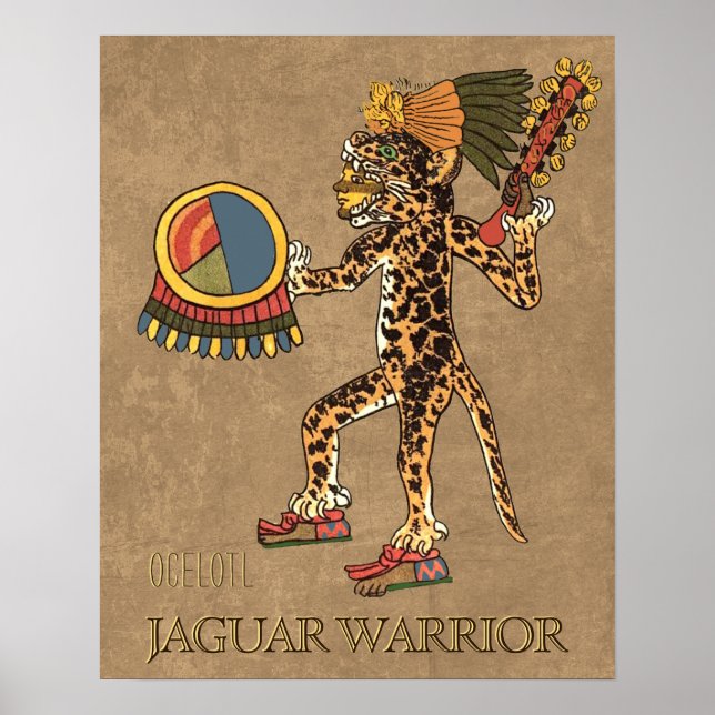 Poster Guerrier Jaguar (Devant)