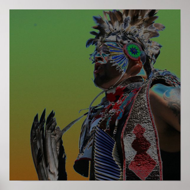 Poster Guerrier moderne (Devant)