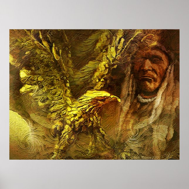 Poster Guerrier solitaire II (Devant)