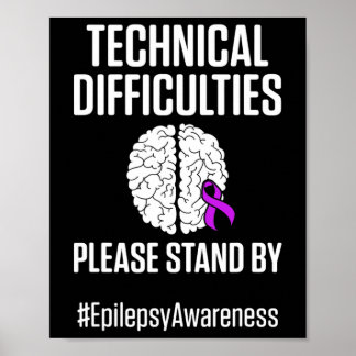 Poster Guerrier Technique Epileptique Sensibilisation à l