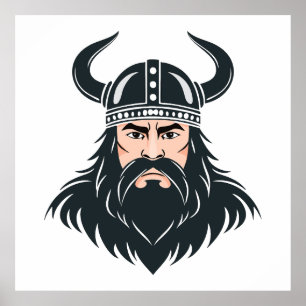 Poster guerrier viking