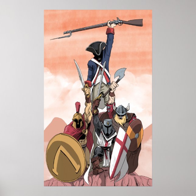 Poster Guerriers de l'Ouest (Devant)