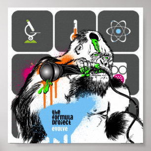 Poster Guerrilla de projet de formule