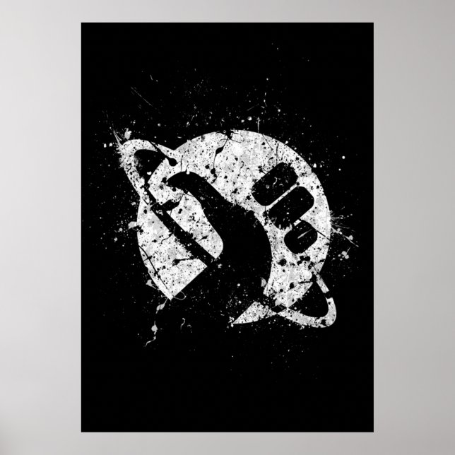 Poster Guide de l'auto-stoppeur à la Galaxie (Devant)