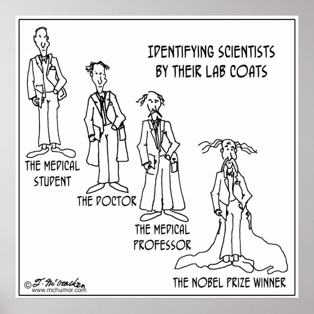 Poster Guide D'Identification Des Scientifiques (Devant)