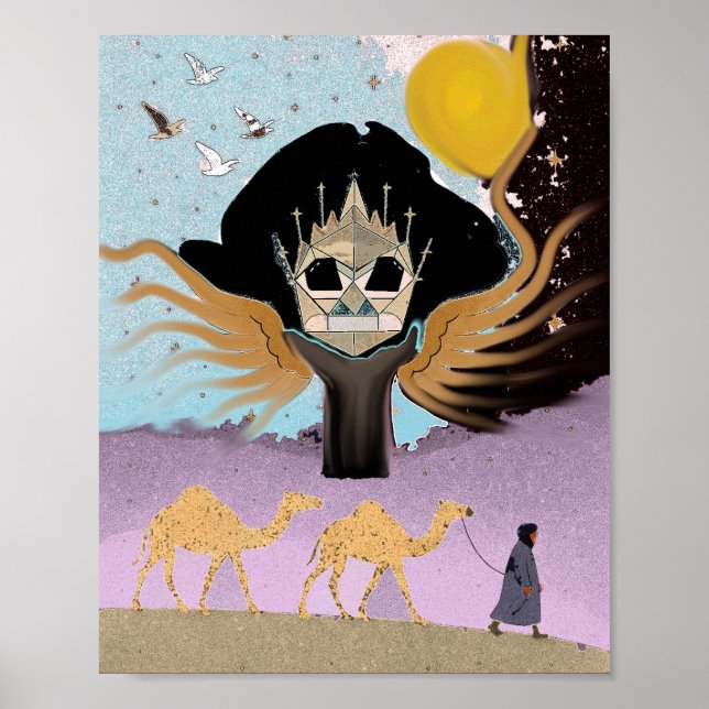 Poster Guidé par la Lumière, enraciné dans l'Amour (Devant)