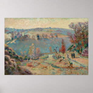 Poster Guillaumin - Frost blanc dans la vallée de la Sede