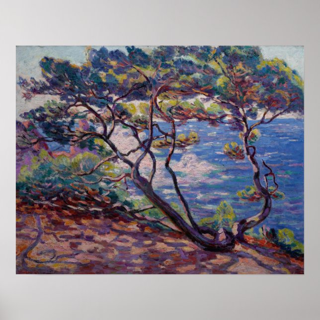 Poster Guillaumin - Le Brusc Paysage Du Sud (Devant)