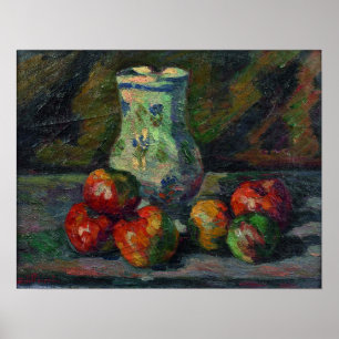 Poster Guillaumin - Vie morte avec pommes 1880