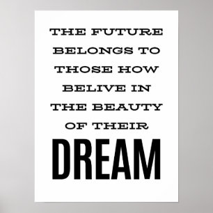 Poster Guillemets auto-motivants