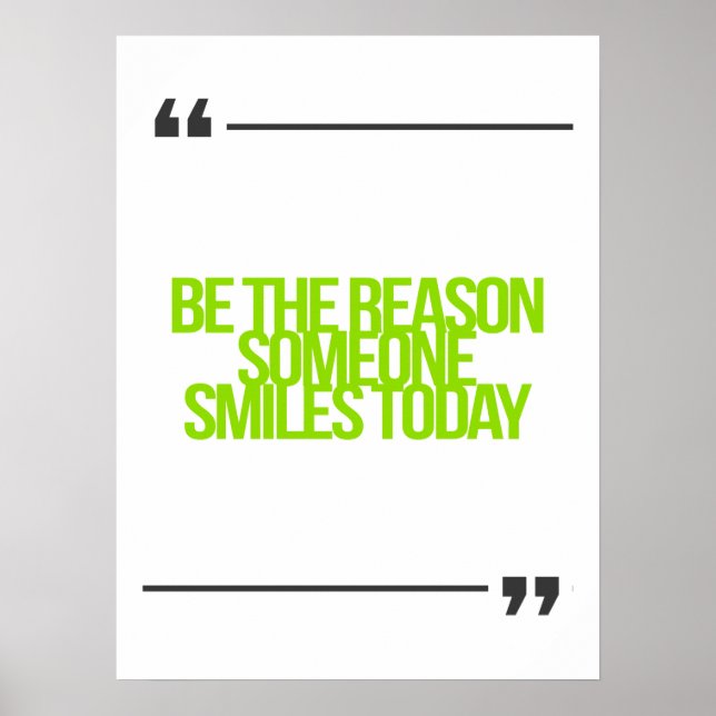 Poster Guillemets inspirants et motivants (Devant)