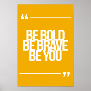 Poster Guillemets inspirants et motivants