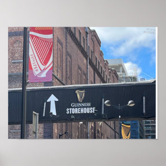 Poster Guinness Storehouse Dublin Irlande Europe
