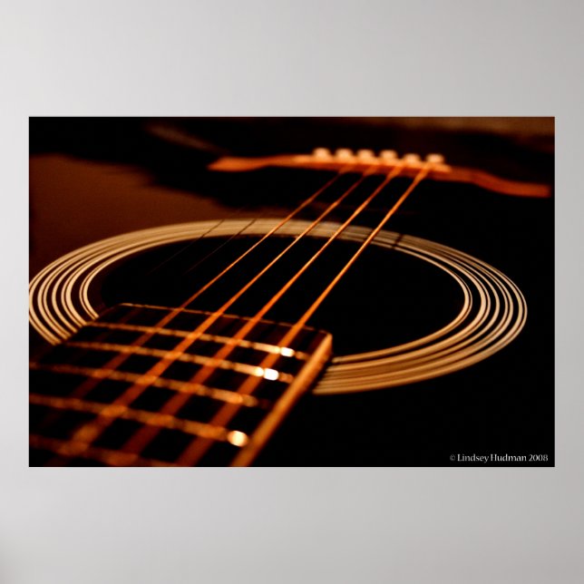 Poster Guitare (Devant)