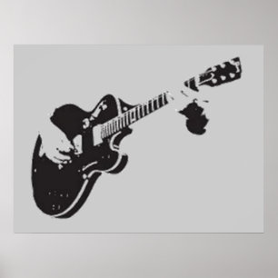 Poster Guitare-