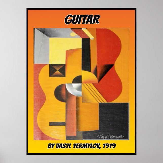 Poster Guitare, 1919 (Devant)