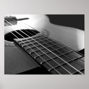 Poster Guitare acoustique.