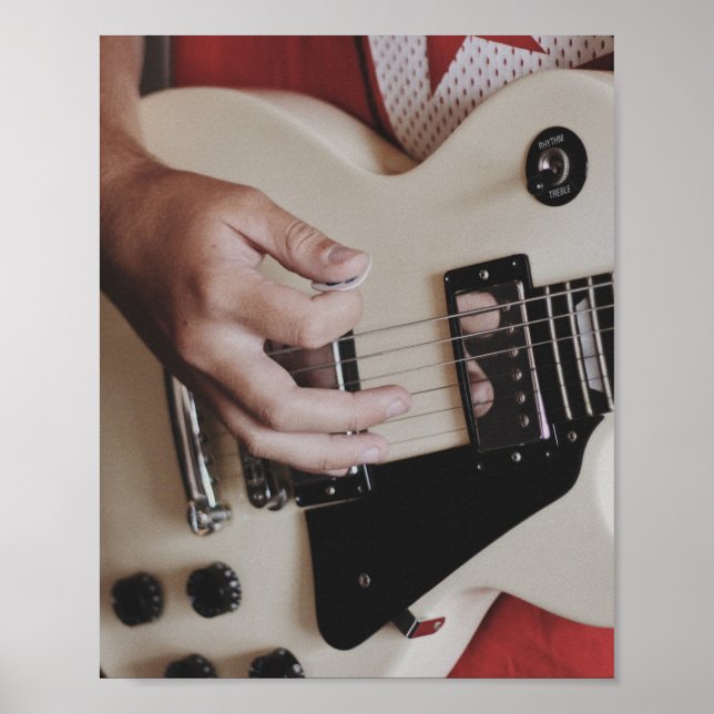 Poster Guitare cool (Devant)