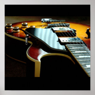 Poster Guitare - Customisée