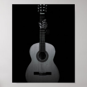 Poster Guitare de basse cool