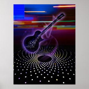 Poster Guitare électrique