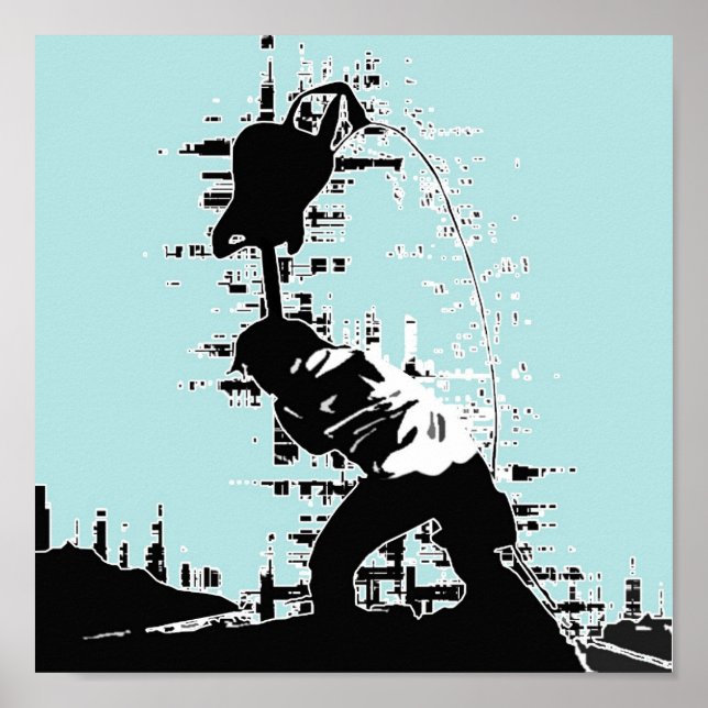 Poster Guitare Smash (Devant)
