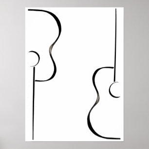 Poster Guitares