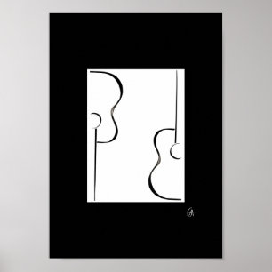 Poster Guitares