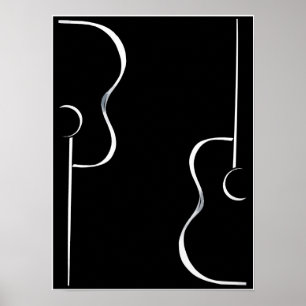 Poster Guitares