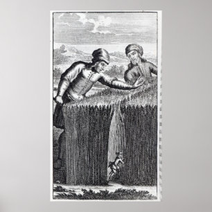 Poster Gulliver est découvert par un agriculteur dedans