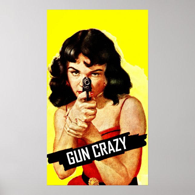 Poster Gun Crazy Babe (Devant)