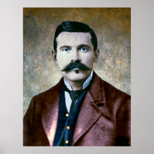 POSTER GUNSLINGER DOC HOLLIDAY