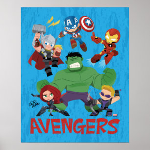 Poster Guri Hiru Avengers
