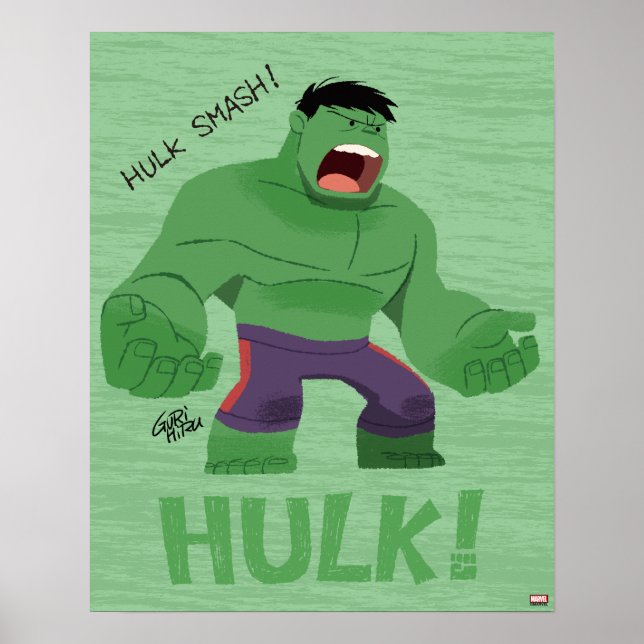 Poster Guri Hiru Hulk (Devant)