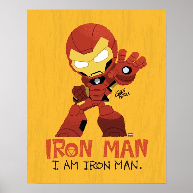 Poster Guri Hiru Iron Man (Devant)