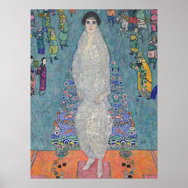 Poster Gustav Klimt – Elisabeth Lederer Portrait  (Devant)