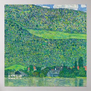 Poster Gustav Klimt - Litzlberg am Attersee