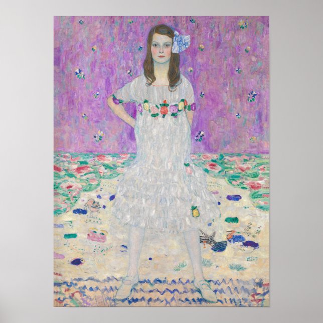 Poster Gustav Klimt - Mada Primavesi (Devant)