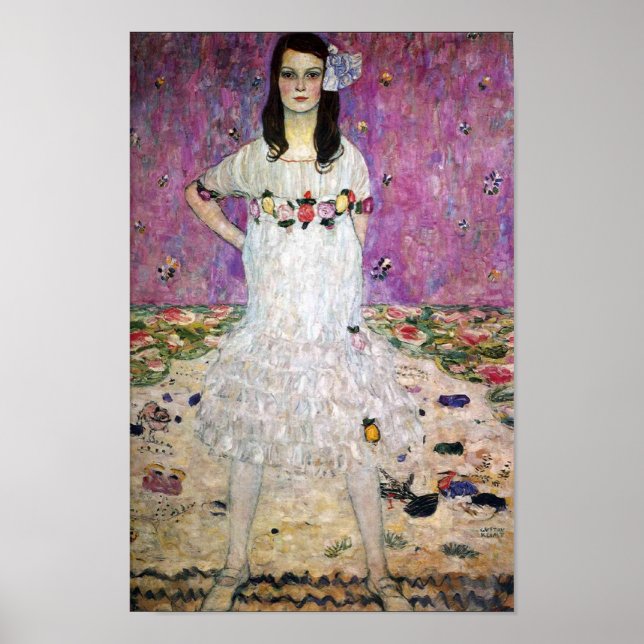 Poster Gustav Klimt Mada Primavesi (Devant)