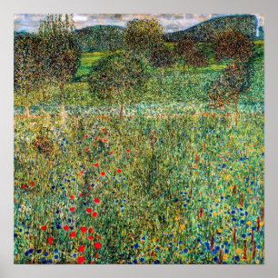Poster Gustav Klimt - Orchard