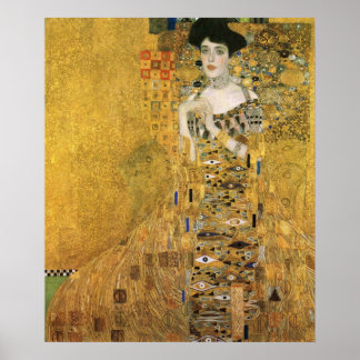 Poster Gustav Klimt - Portrait D'Adele Bloch Bauer